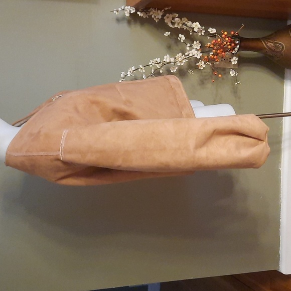 Express reversible suede/sherpa jacket. - Picture 12 of 15